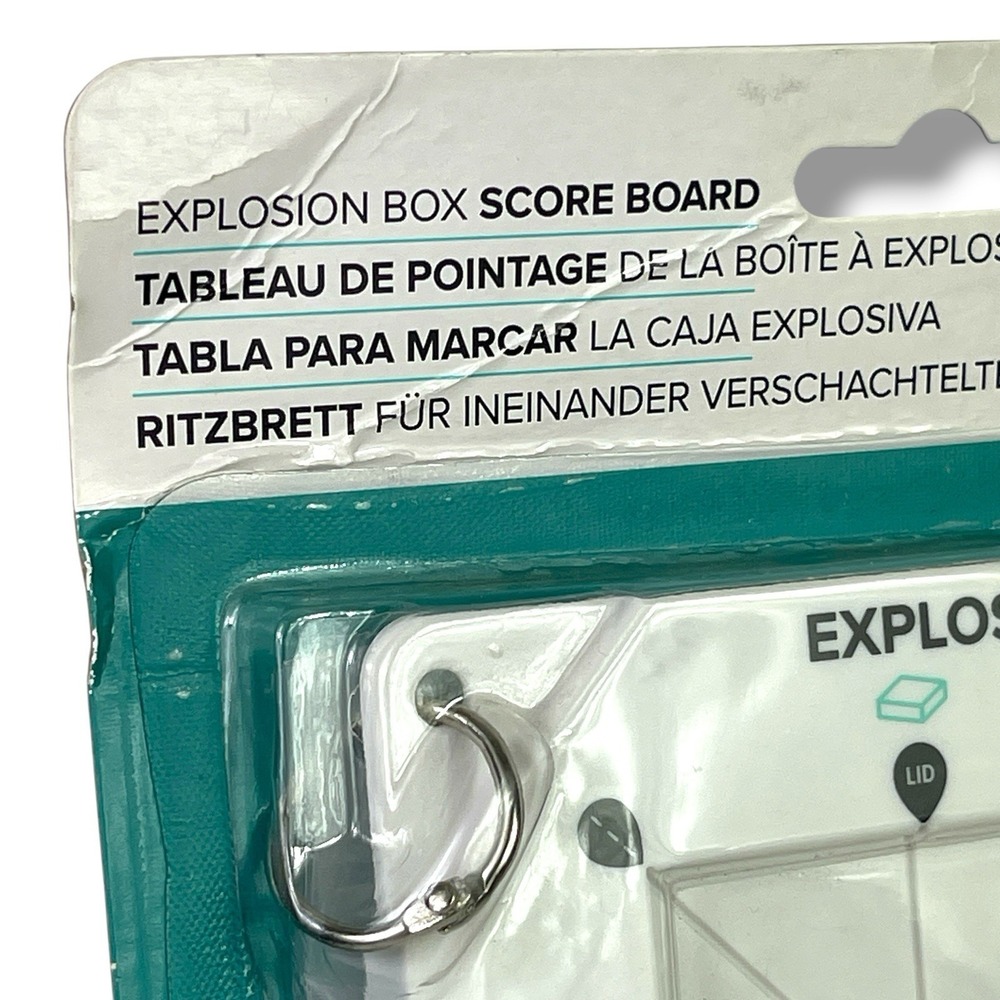 We R Memory Keepers Explosion Board-Box Score Board - New In Package - Picture 3 of 5